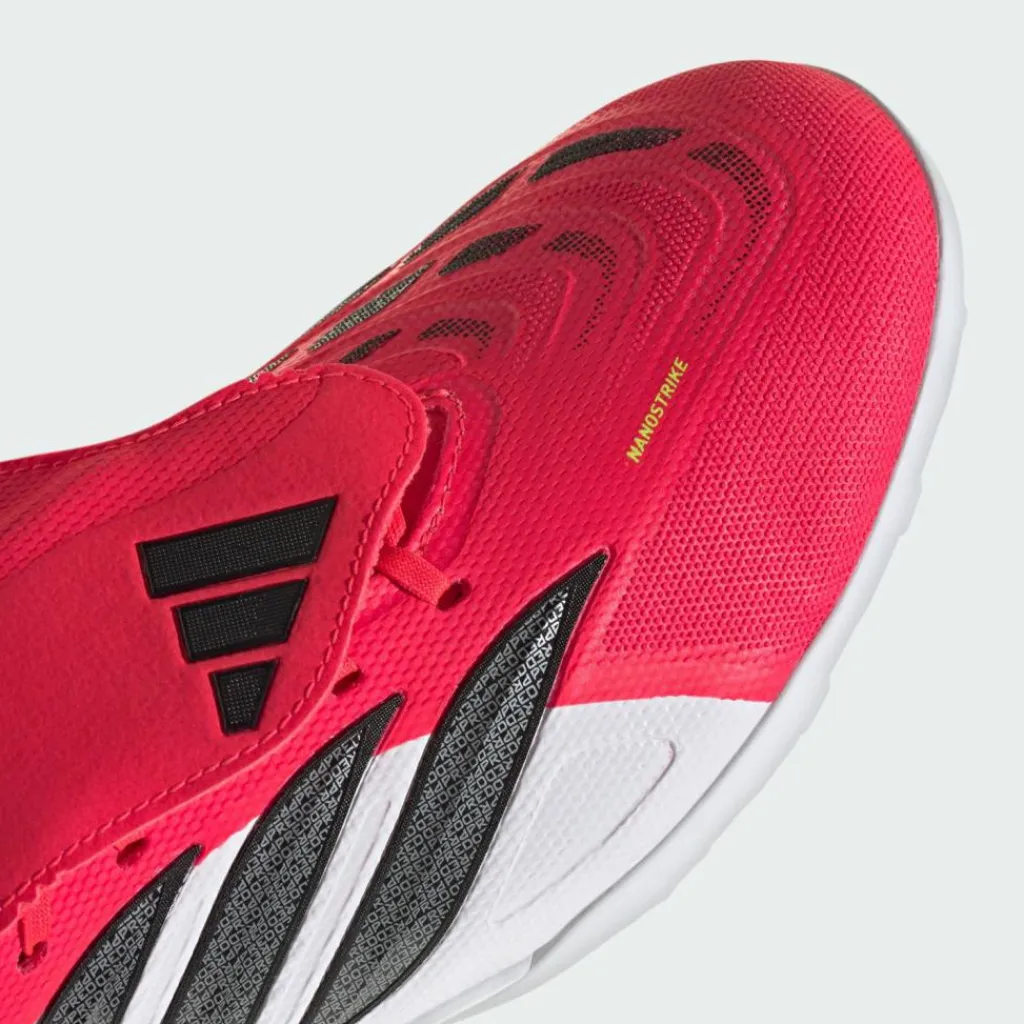 adidas Fußballschuhe|Fußballschuhe<· PREDATOR LEAGUE Fold-Over Tongue Turf Lucid Red / Core Black / Cloud White