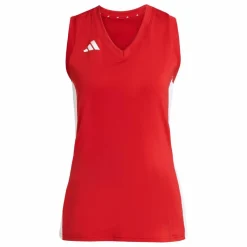 adidas Volleyball<· Quickset ärmelloses Volleyballtrikot Team Power Red 2