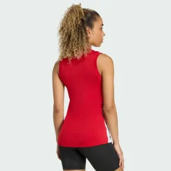adidas Volleyball<· Quickset ärmelloses Volleyballtrikot Team Power Red 2