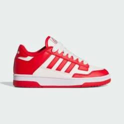 adidas Sneaker<· Rapid Court Low Schuh Team Collegiate Red / Cloud White / Cloud White