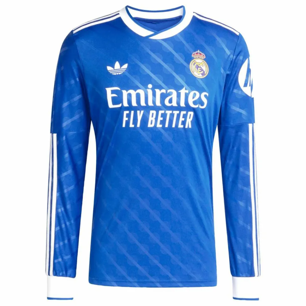 adidas Trikots<· Real Madrid 25/26 Ausweichtrikot, Blue Bird