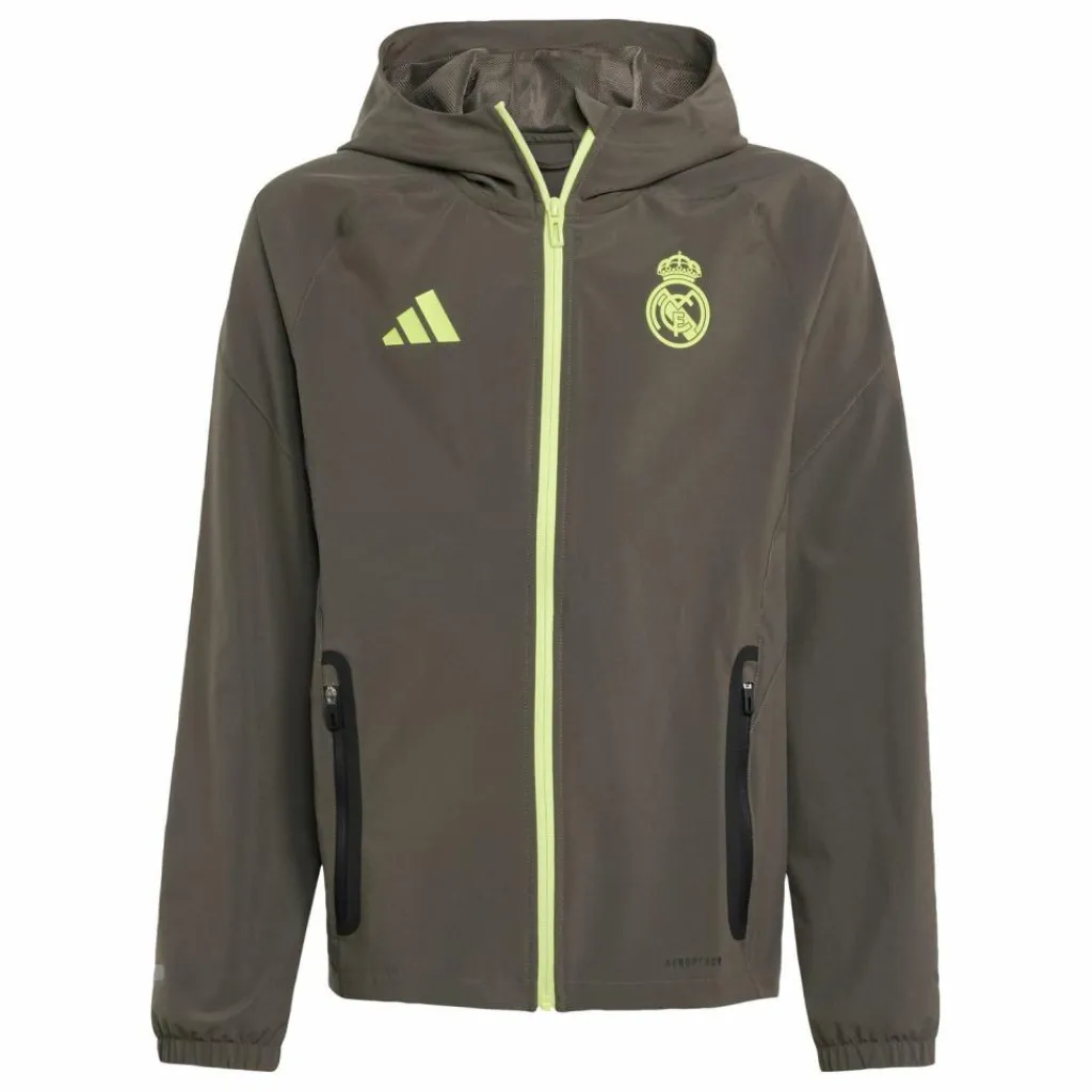 adidas Trainingsanzüge<· Real Madrid Tiro 25 Competition Vis Utility Grey / Semi Frozen Yellow