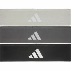 adidas Fitnessgeräte|Fitnessgeräte<· Resistance Band Set grey-stone-black