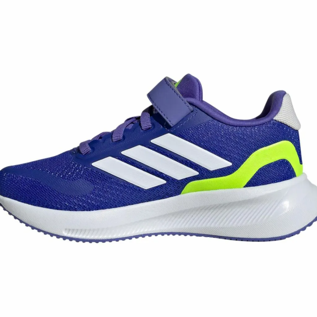 adidas Laufen|Laufschuhe<· RUNFALCON 5 EL C lucid blue-ftwr white-cobalt blue