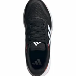 adidas Laufen|Laufschuhe<· Runfalcon 5 Jr core black-ftwr white-lucid red