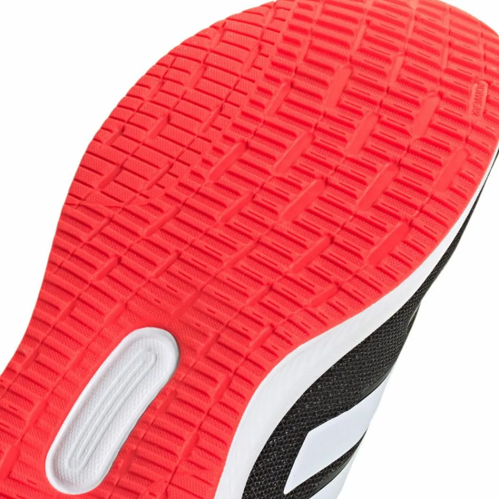 adidas Laufen|Laufschuhe<· Runfalcon 5 Jr core black-ftwr white-lucid red
