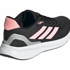 adidas Laufen|Laufschuhe<· Runfalcon 5 Jr core black-pink spark-silver met