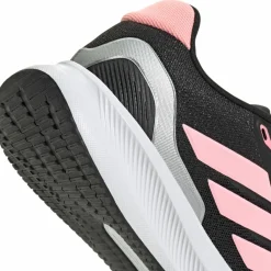 adidas Laufen|Laufschuhe<· Runfalcon 5 Jr core black-pink spark-silver met