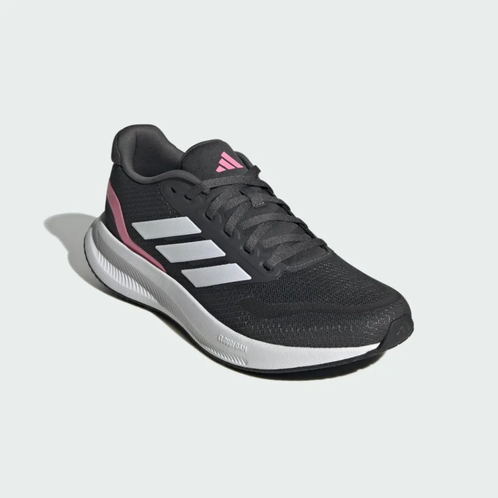 adidas Laufschuhe<· Runfalcon 5 Laufschuh Grey Six / Cloud White / Bliss Pink