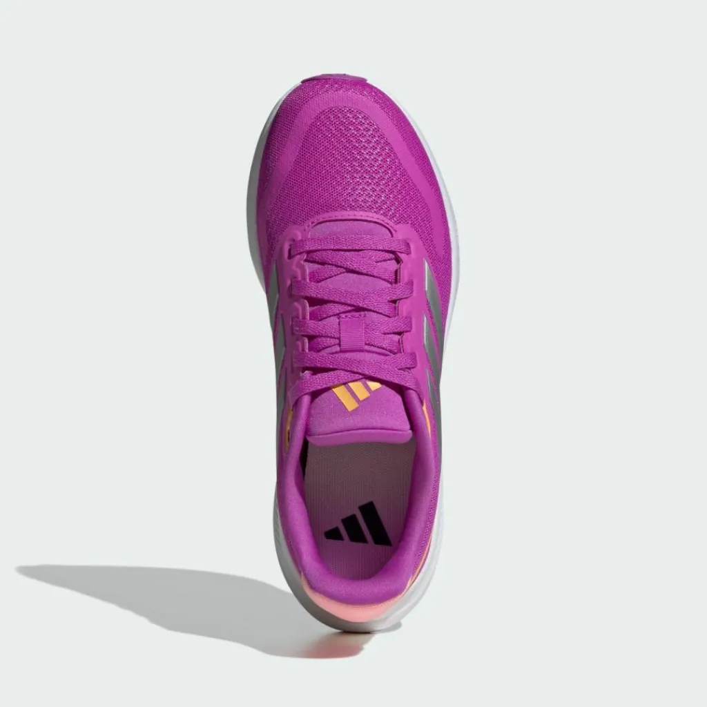 adidas Laufen|Laufschuhe<· Runfalcon 5 Schuh Purple Burst / Silver Metallic / Semi Spark