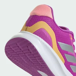 adidas Laufen|Laufschuhe<· Runfalcon 5 Schuh Purple Burst / Silver Metallic / Semi Spark