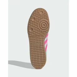 adidas Fußball|Fußball<· Samba Messi Schuh Halo Mint / Lucid Pink / Gum