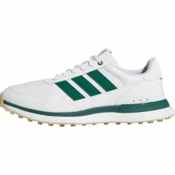 adidas Multifunktionsschuhe<· S2G 26 LEATHER SPIKELESS GOLFSCHUH Cloud White / Collegiate Green / Gum