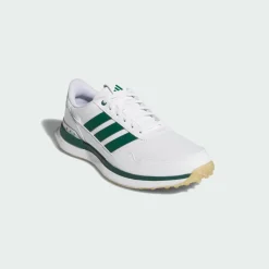adidas Multifunktionsschuhe<· S2G 26 LEATHER SPIKELESS GOLFSCHUH Cloud White / Collegiate Green / Gum