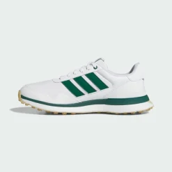adidas Multifunktionsschuhe<· S2G 26 LEATHER SPIKELESS GOLFSCHUH Cloud White / Collegiate Green / Gum