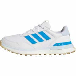 adidas Multifunktionsschuhe<· S2G 26 Leather Spikeless Golfschuh Cloud White / Lucid Ray Blue / Crystal Sky