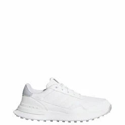 adidas Multifunktionsschuhe<· S2G 26 Leather Spikeless Golfschuh Cloud White / Cloud White / Halo Silver