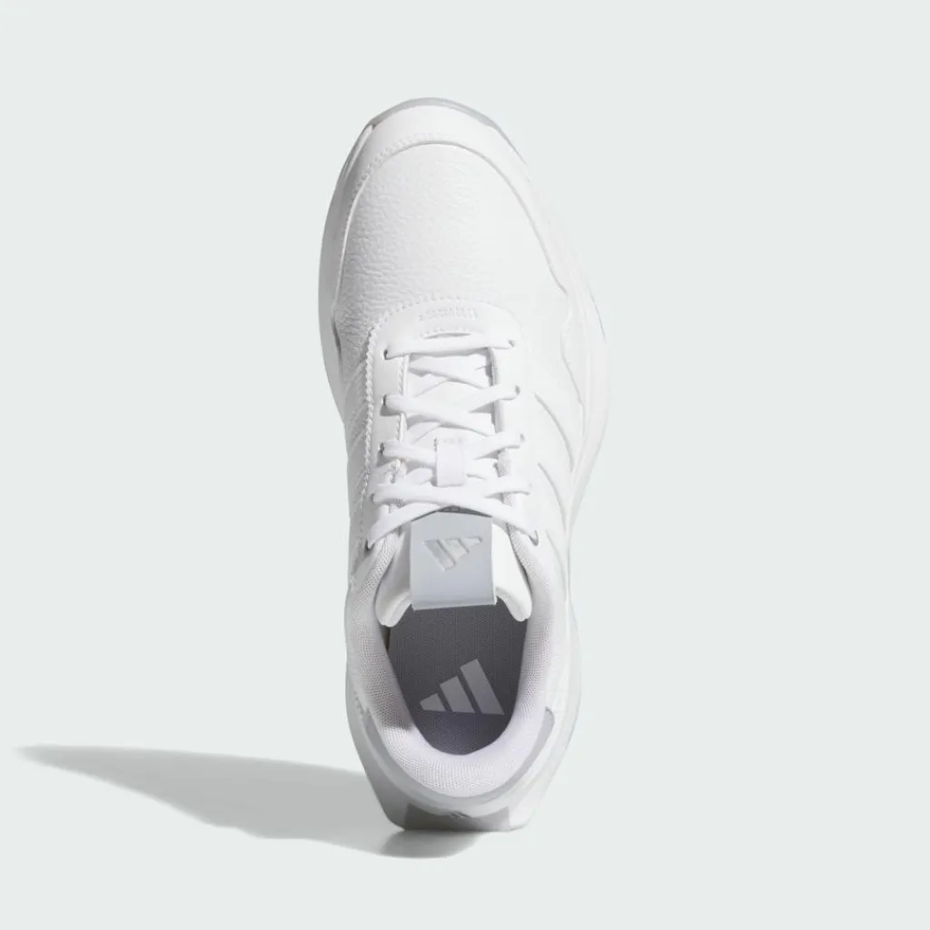 adidas Multifunktionsschuhe<· S2G 26 Leather Spikeless Golfschuh Cloud White / Cloud White / Halo Silver