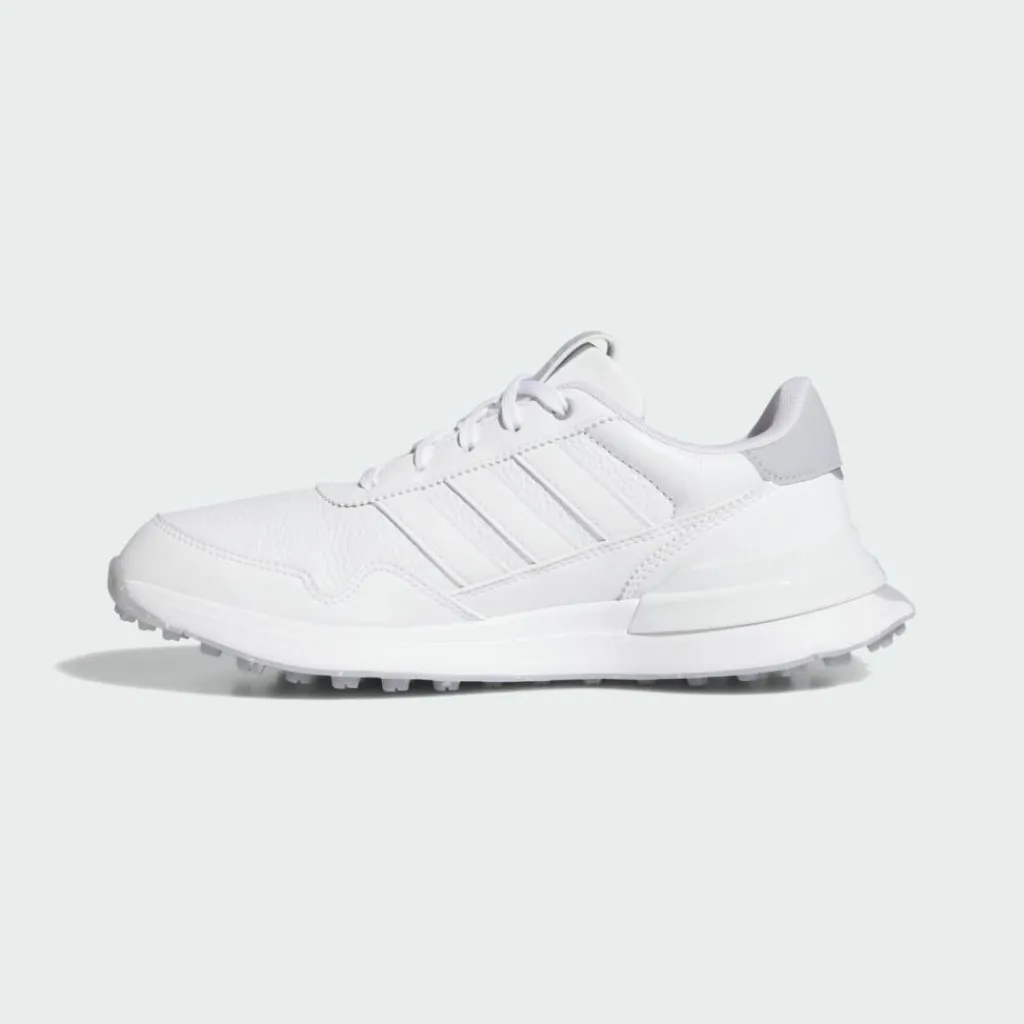 adidas Multifunktionsschuhe<· S2G 26 Leather Spikeless Golfschuh Cloud White / Cloud White / Halo Silver