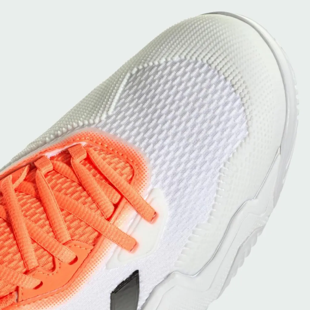 adidas Tennis|Tennis<· Solematch Control 2 Tennisschuh Cloud White / Core Black / Lucid Orange