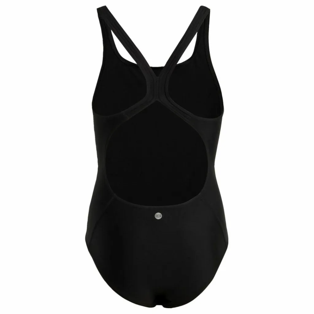 adidas Schwimmen<· Solid Small Logo Badeanzug Black / White