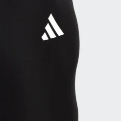 adidas Schwimmen<· Solid Small Logo Badeanzug Black / White