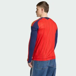 adidas Trikots<· Spanien 26 langärmliges Heimtrikot Vivid Red