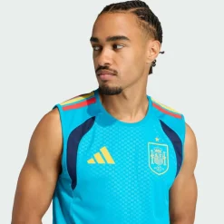 adidas Tops & Tanks<· Spanien 26 Tiro ärmelloses Trikot Bold Aqua