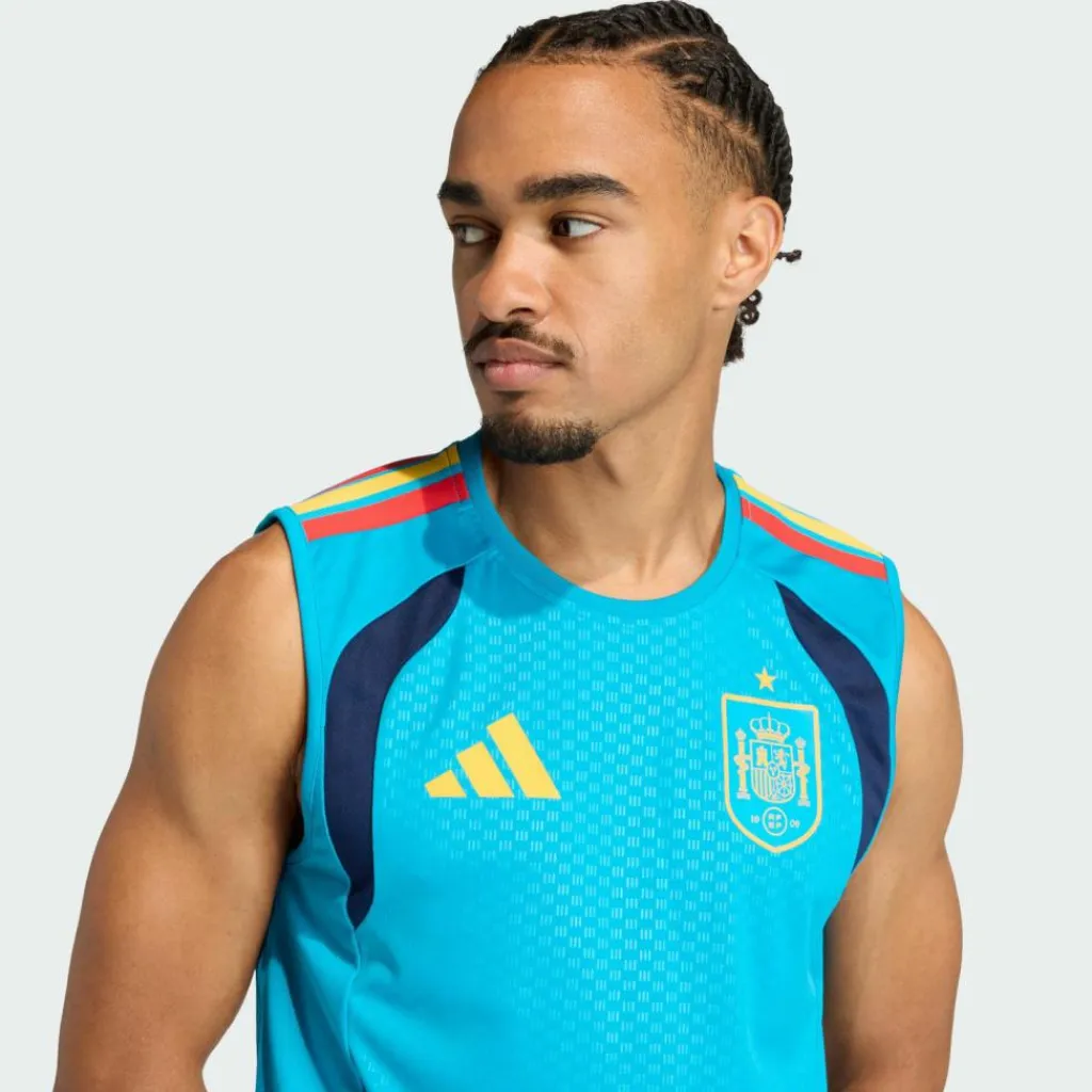 adidas Tops & Tanks<· Spanien 26 Tiro ärmelloses Trikot Bold Aqua