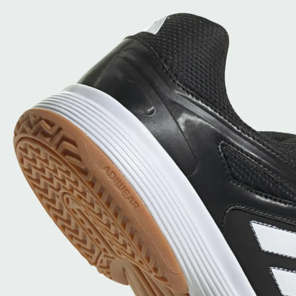 adidas Handball|Hallenschuhe<· Speedcourt Hallenschuh Core Black / Cloud White / Gum