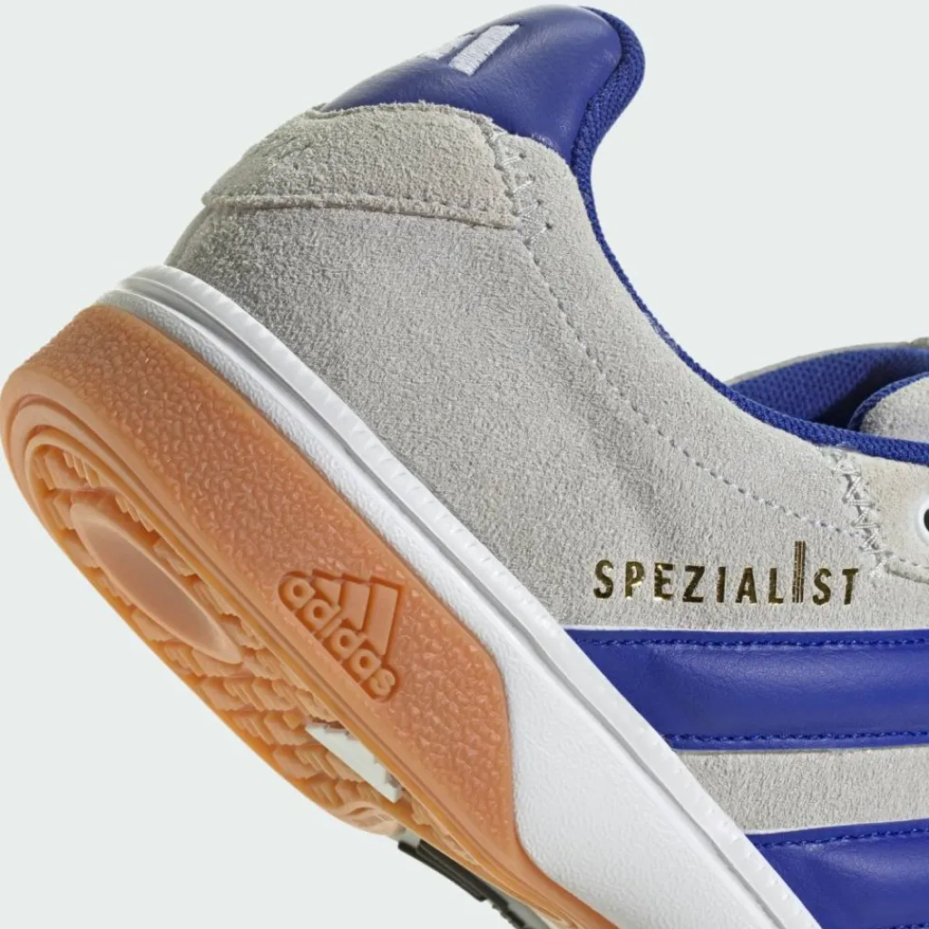 adidas Hallenschuhe<· Spezialist Indoor Schuh Cloud White / Lucid Blue / Grey Two