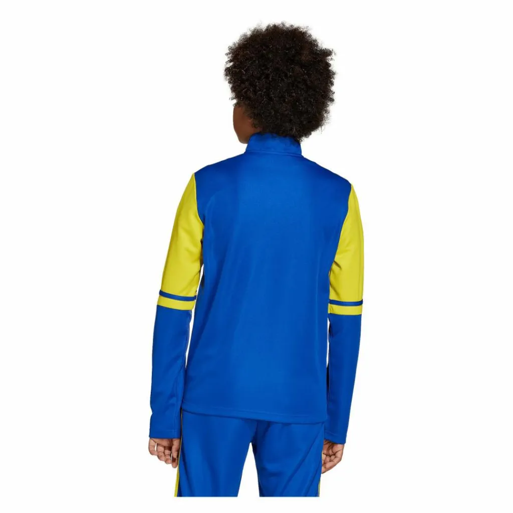 adidas Pullover & Sweats<· Squadra 25 HalfZip Sweatshirt Kids blaugelb