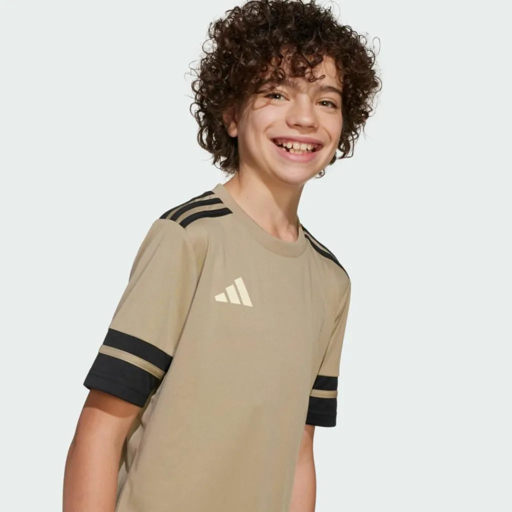 adidas Trikots<· Squadra 25 Kids Trikot Blanch Cargo / Black / Warm Vanilla