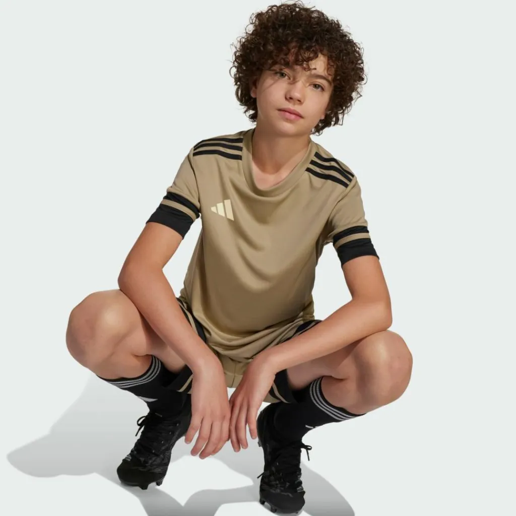 adidas Trikots<· Squadra 25 Kids Trikot Blanch Cargo / Black / Warm Vanilla