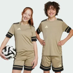adidas Trikots<· Squadra 25 Kids Trikot Blanch Cargo / Black / Warm Vanilla