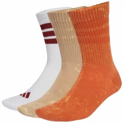 adidas Socken|Skateboarding<· Stonewash Crew Socken, 3 Paar Fox Orange / Warm Sandstone / White