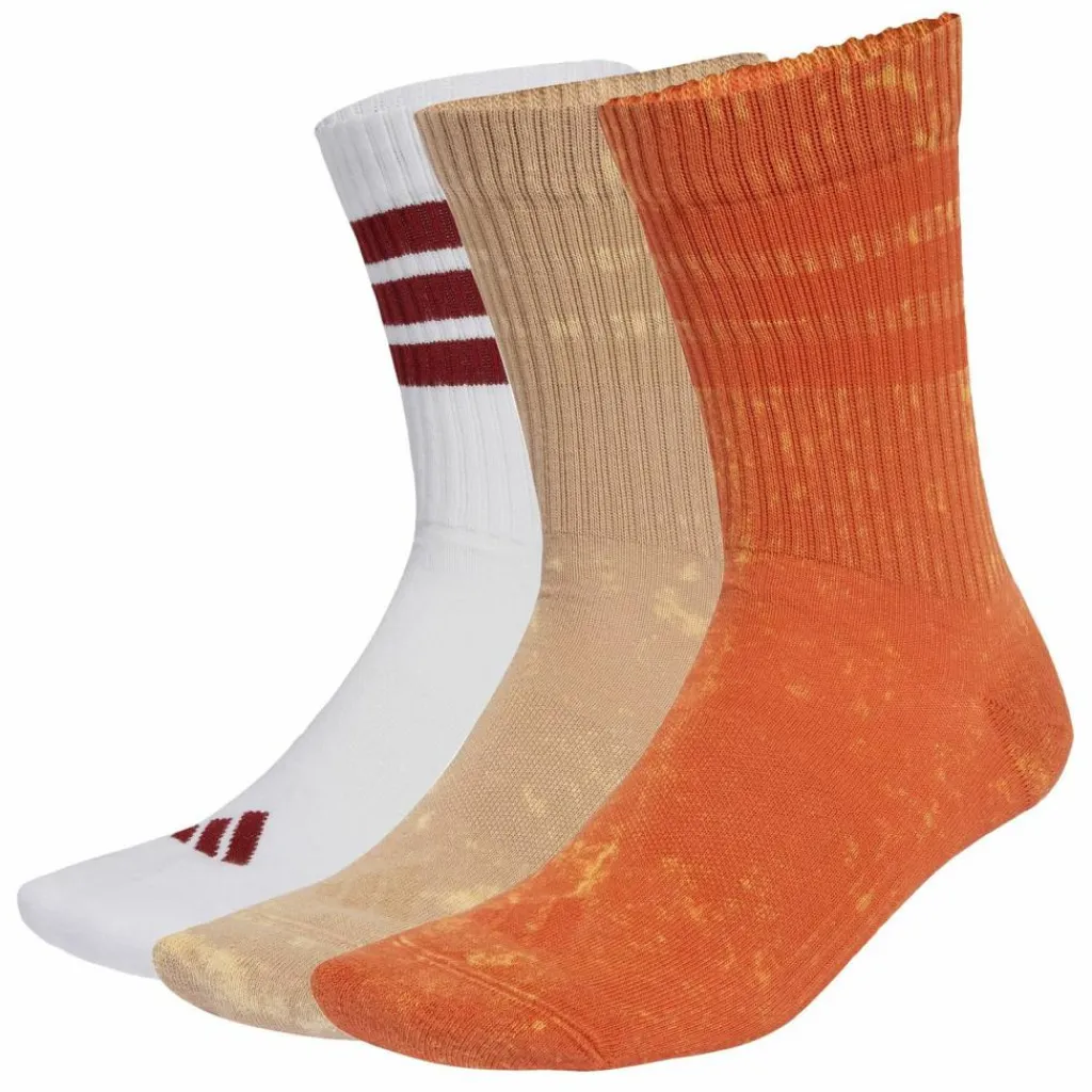 adidas Socken|Skateboarding<· Stonewash Crew Socken, 3 Paar Fox Orange / Warm Sandstone / White