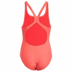 adidas Schwimmen<· 3-Streifen C-Back Kids Badeanzug Semi Lucid Red / White