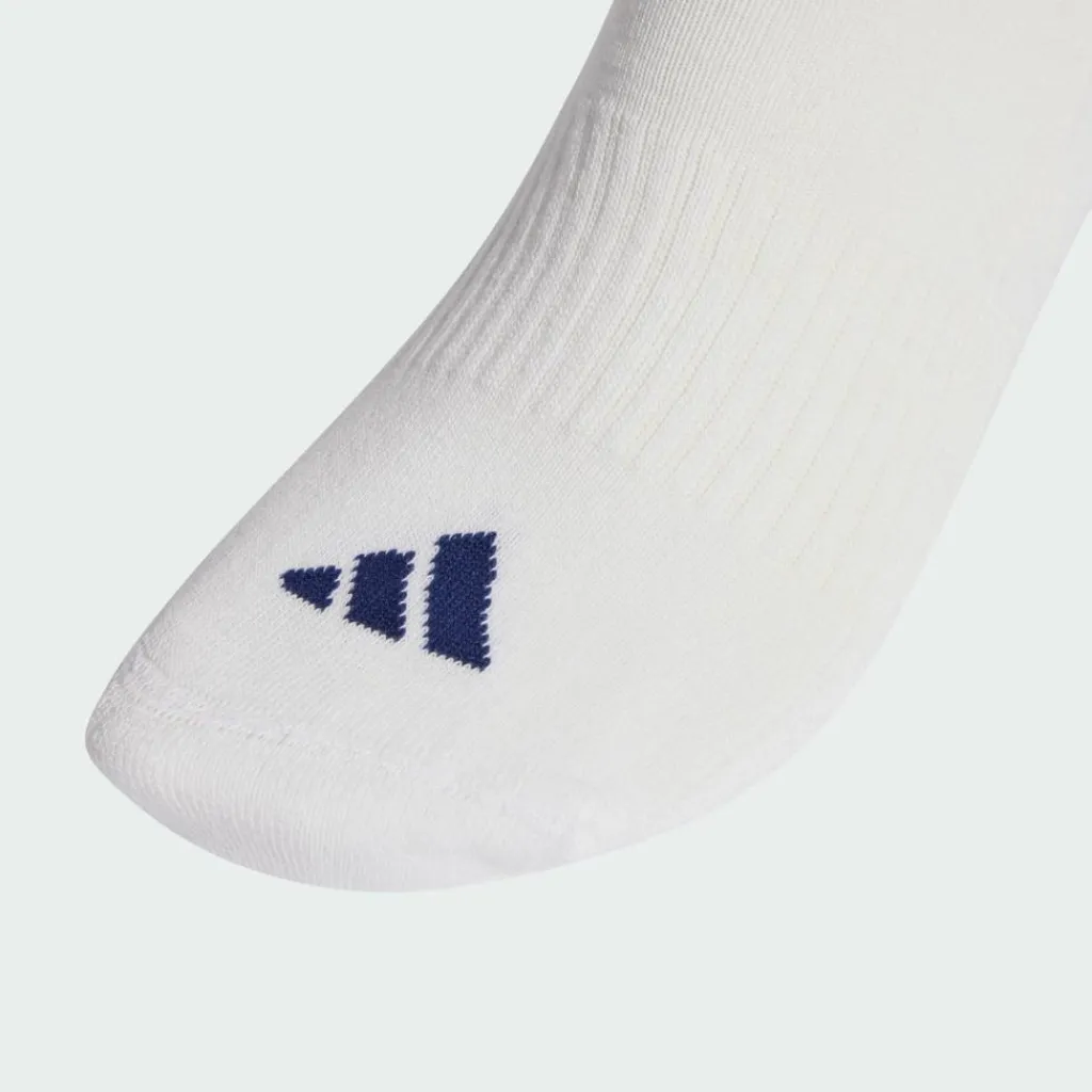 adidas Socken|Socken<· 3-Streifen Essentials Cushioned Crew White / Active Maroon / Fox Orange / Dark Blue