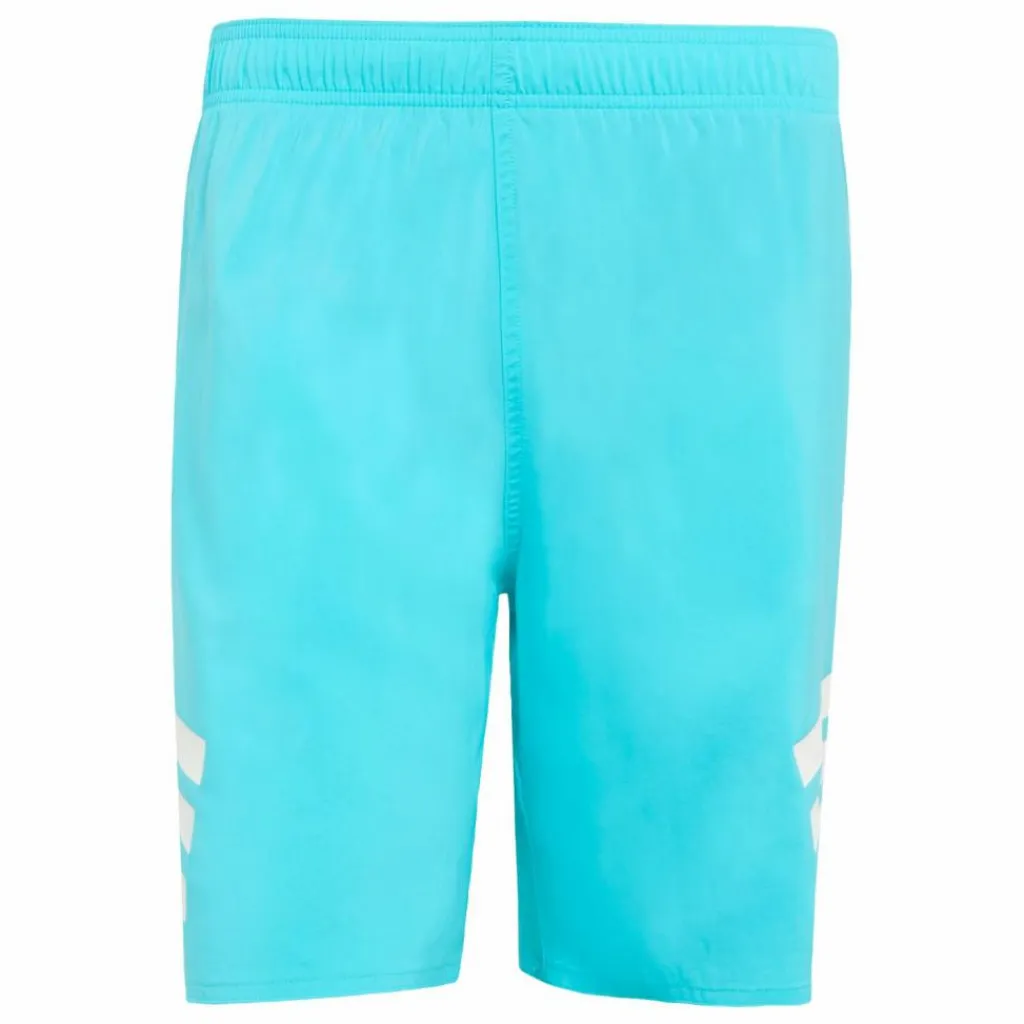 adidas Schwimmen<· 3-Streifen 8-Inch Badeshorts Lucid Cyan / White