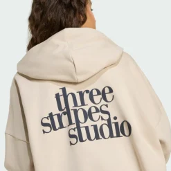 Sale · 3-STREIFEN STUDIO HOODIE Damen Pullover & Sweats