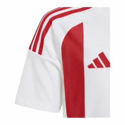 adidas Fußball|Trikots<· Striped 24 Trikot Kids weissrot
