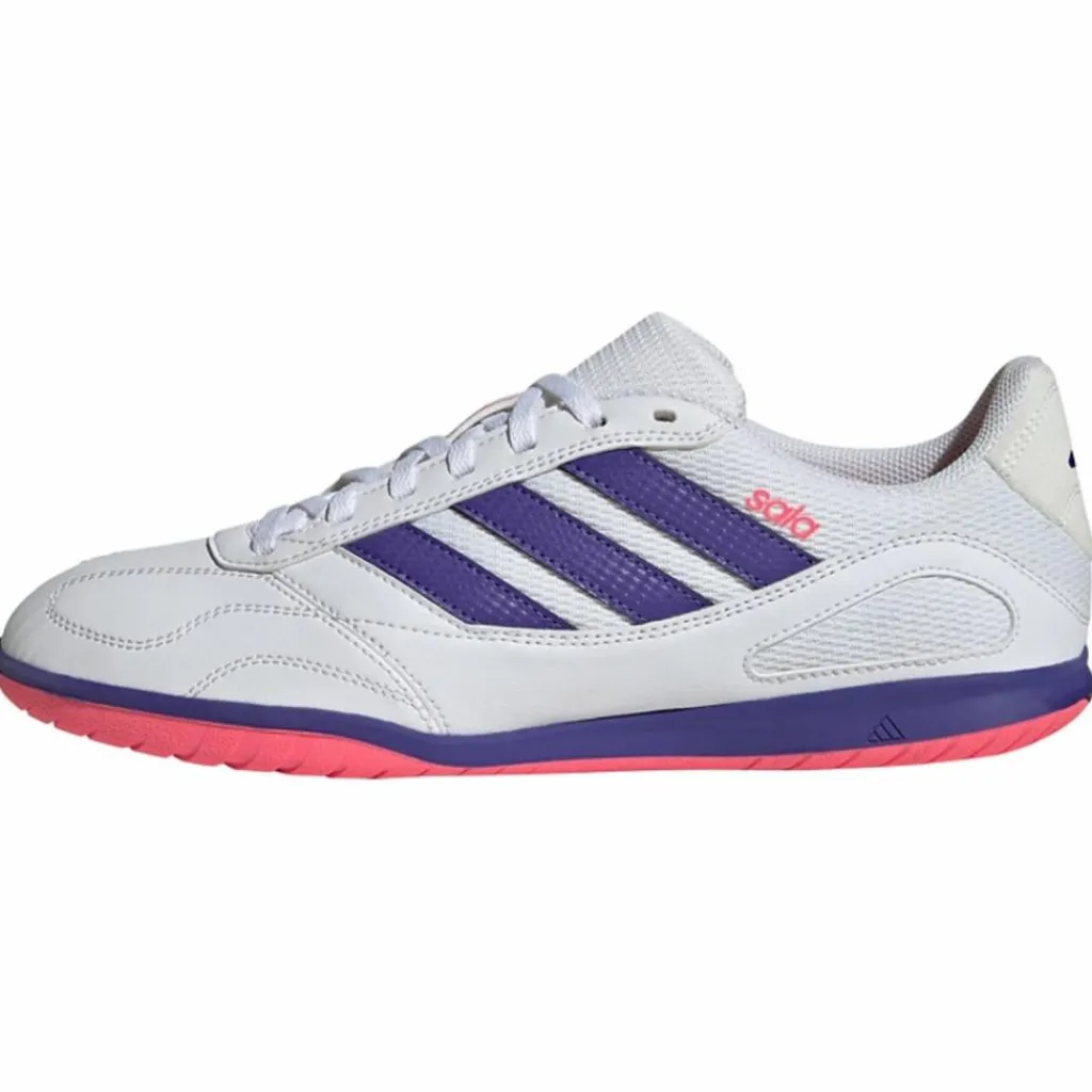 adidas Hallenschuhe|Hallenschuhe<· SUPER SALA COMPETITION III Cloud White / Pure Purple / Solar Turbo