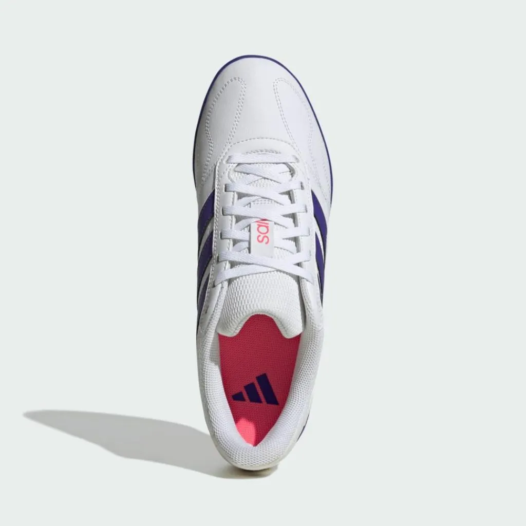 adidas Hallenschuhe|Hallenschuhe<· SUPER SALA COMPETITION III Cloud White / Pure Purple / Solar Turbo