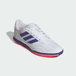 adidas Hallenschuhe|Hallenschuhe<· SUPER SALA COMPETITION III Cloud White / Pure Purple / Solar Turbo