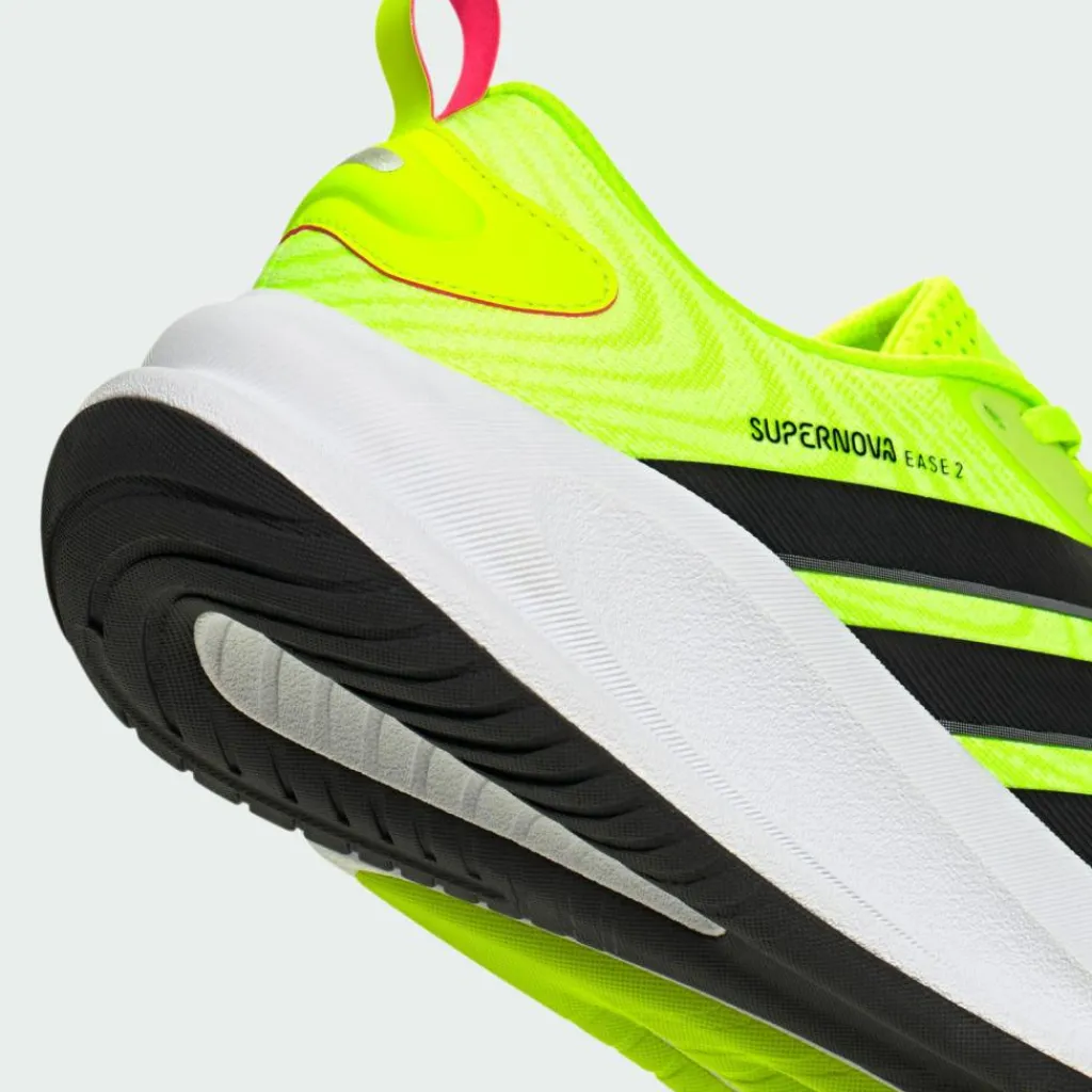 adidas Laufschuhe<· SUPERNOVA EASE 2 M LAUFSCHUH Lucid Lemon / Core Black / Lucid Red