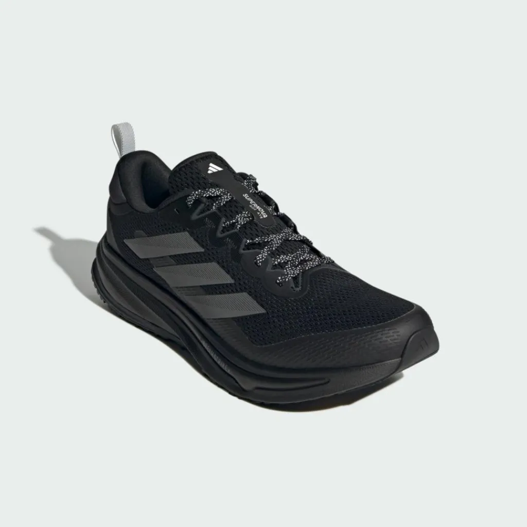 adidas Laufschuhe<· Supernova Rise ATR Schuh Core Black / Iron Metallic / Cloud White