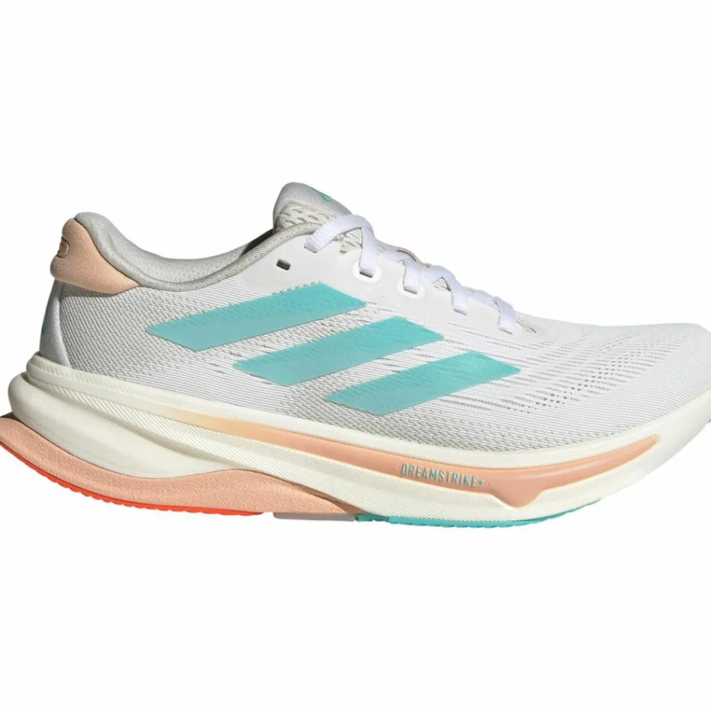 adidas Laufen|Laufen<· SUPERNOVA SOLUTION 2 ftwr white-flash aqua-powder coral