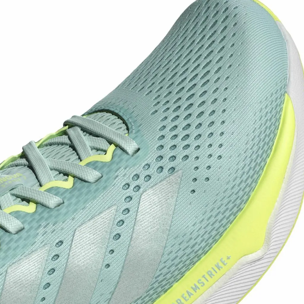 adidas Laufen|Laufen<· SUPERNOVA STRIDE 2 semi flash aqua-matte silver-ftwr white