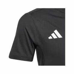 adidas Laufen<· Team Hemd Kids schwarzweiss